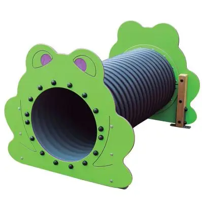 Tunnel jeu extérieur rigide grenouille