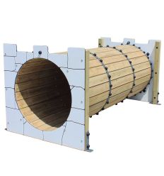 Jeux tunnel extérieur château