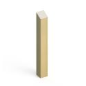 Photo : Borne Signalétique Bois Carré 120 x 120 mm - Impression