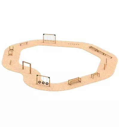 Parcours d'équilibre complet (11 jeux)