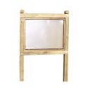 Photo : Vitrine affichage extérieur bois sur pieds Sans toit - 800 x 1200 mm - À sceller - Simple face