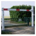 Photo : Portique Parking Pivotant Anti-vandalisme Demi portique largeur de passage 4 m - Non - Non - Non - Non