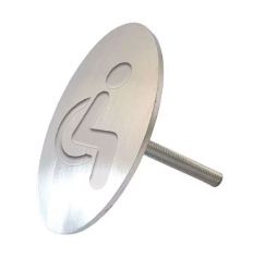 Clou de voirie avec pictogramme PMR