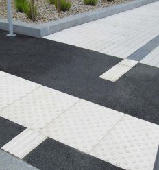 Bande de guidage pmr béton