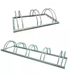 Rack à vélo 3 ou 5 places éco en acier galva