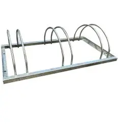 Rack à vélo 3 ou 5 places éco en acier galva
