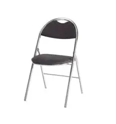 Chaise pliante de réunion en tissu