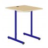	Table scolaire informatique 70x60 - mélaminé - T6 - bleu ral 5002