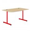 	Table scolaire informatique 120x70 - stratifié - T4 - rouge ral 3000