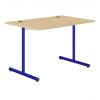 	Table scolaire informatique 120x80 - mélaminé - T6 - bleu ral 5002