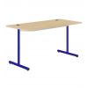 	Table scolaire informatique 150x70 - mélaminé- T6 - bleu ral 5002