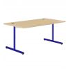 	Table scolaire informatique 150x80 - mélaminé- T4 - bleu ral 5002