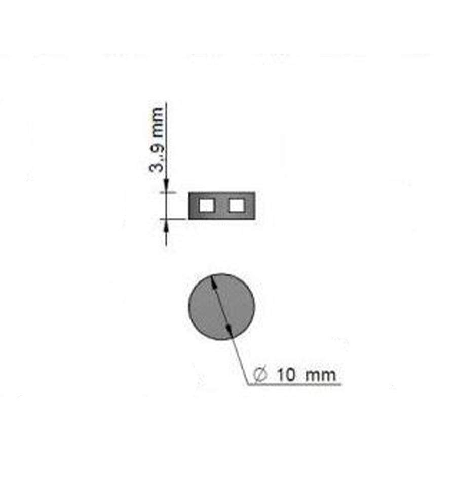 Sachet De 1000 Plombs à Sceller - Diamètre 10 Mm - Pour Sacs, Emballages, Scellés De Sécurité