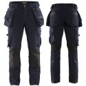 Photo : Pantalon de Travail en Jean blaklader  x1900 Marine foncé / Noir - 42