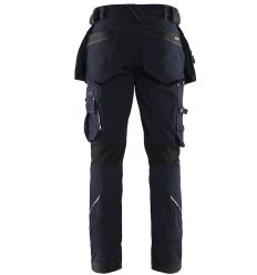 Pantalon de Travail en Jean blaklader marine foncé / Noir x1900
