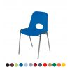 Chaise de collectivité fixe ajourée - Couleurs