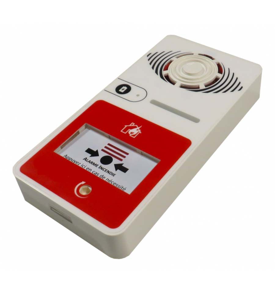 Alarme incendie type 4 à pile - sécurité incendie ERP - Prozon