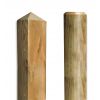 Mât signalétique rond ou carré en bois