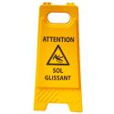 Photo : Chevalet sol glissant