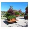 Jardinière banc mobilier urbain