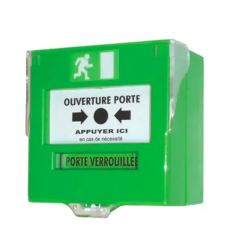 Déclencheur manuel vert fonctionnement