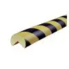 Mousse de protection anti choc de type A+ Jaune et Noir diamètre 60 mm