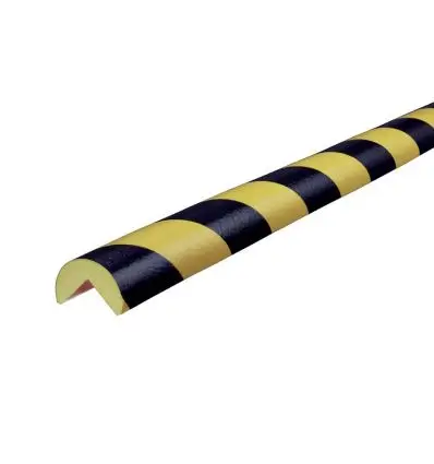 Profilé de protection en mousse anti choc de type A Jaune et Noir