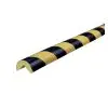 Profilé de protection en mousse anti choc de type A Jaune et Noir