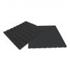 Dalle amortissante EPDM aire de jeux couleur noir - 500 x 500 mm