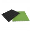 Dalle amortissante EPDM aire de jeux couleur vert - 500 x 500 mm