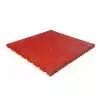 Dalle amortissante SBR aire de jeux couleur rouge - 500 x 500 mm