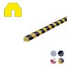 Mousse de protection pour arrête de type BB Jaune et Noir