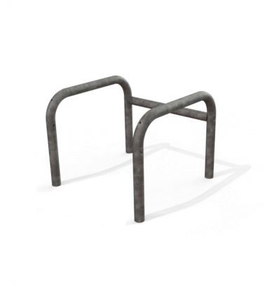 Étrier de protection 4 pieds en acier galvanisé