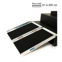 Photo : Rampe d'accès Pliable Éco Extra Antidérapante 61 cm - Non-normé ERP - 272 kg