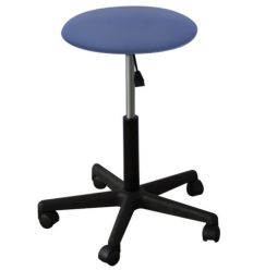 Tabouret d'examen médical coloris bleu lavande