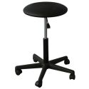 Photo : Tabouret à roulettes médical Noir