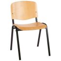 Photo : Chaise d'accueil bois Sans accoudoirs