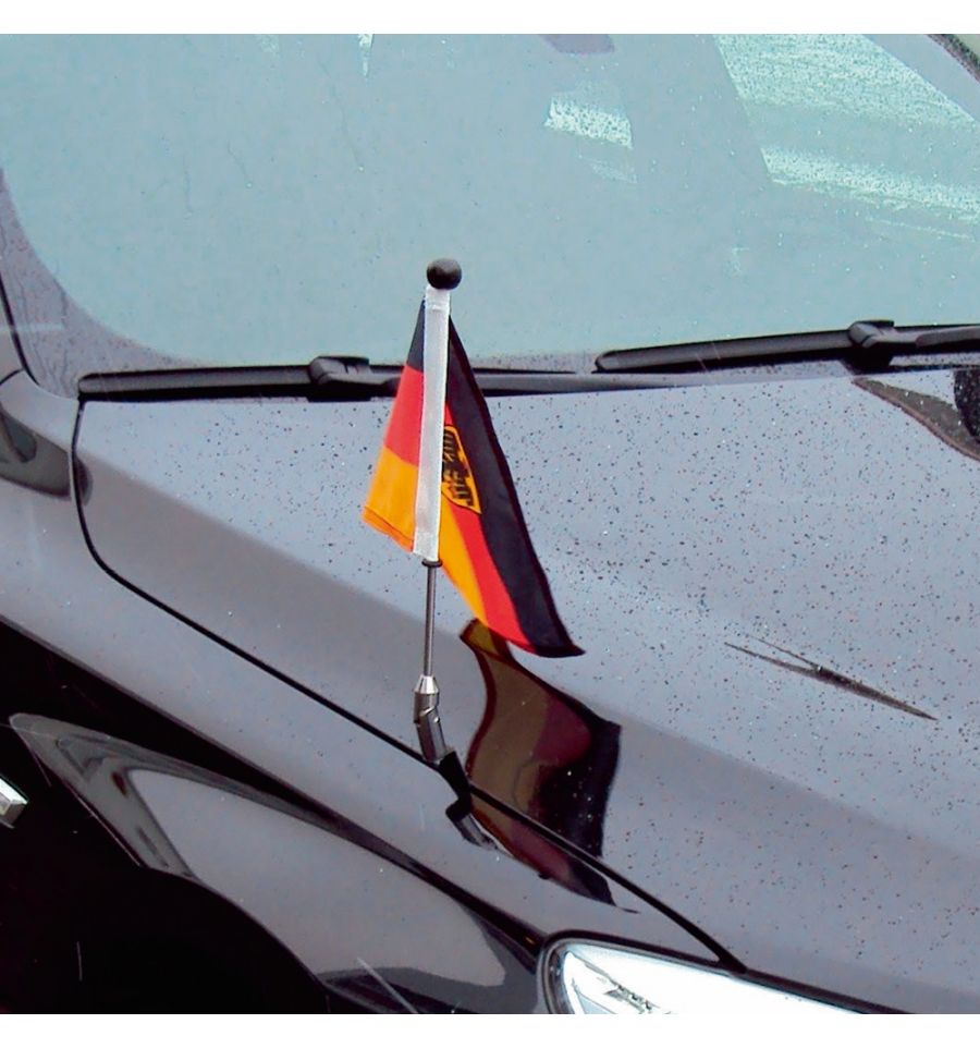 Porte drapeau pour capot de voiture - Prozon