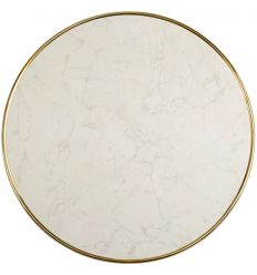 Plateau de table bistrot effet marbre usage extérieur Topalit Classicline