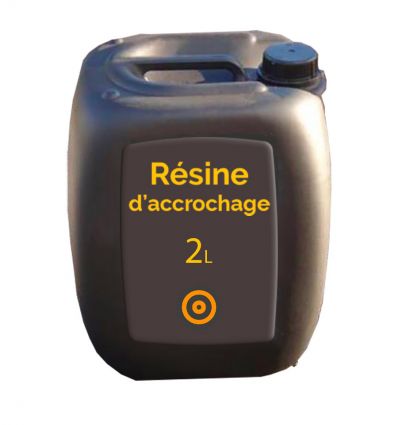 Résine d'accrochage latex