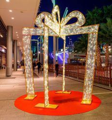 Arche lumineuse noel cadeau par lot de 2 effet 3D