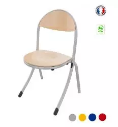 Chaise scolaire appui sur table