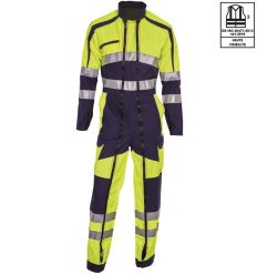 Combinaison Haute Visibilité Normée couleur Jaune