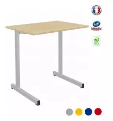 Table scolaire individuelle 70 x 50 cm