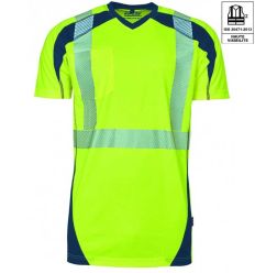 T-shirt Haute Visibilité Manche Courte Jaune