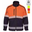 Photo : Softshell Haute Visibilité Orange - Sans manches amovibles - L