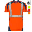 Photo : T-shirt Haute Visibilité Manche Courte Orange - L