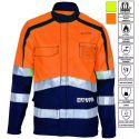 Photo : Veste Atex Haute Visibilité Orange - T4