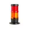 Colonne de Signalisation rouge orange