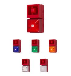 Avertisseur lumineux et sonore mural LED